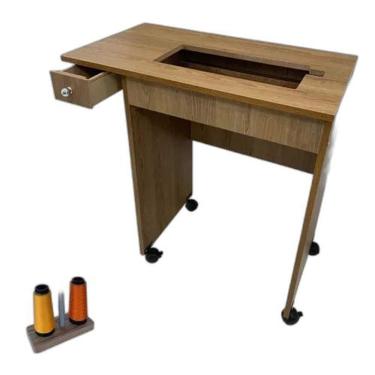 Imagem de Mesa Tampo Bancada Máquina De Costura Singer Prêt-À-Porter