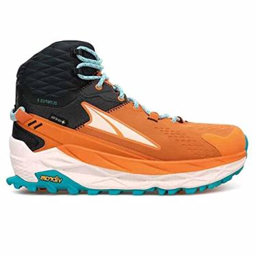 Imagem de ALTRA Women's AL0A7R75 Olympus 5 Mid GTX Trail Running Shoe, Gray/Orange - 8.5 M US