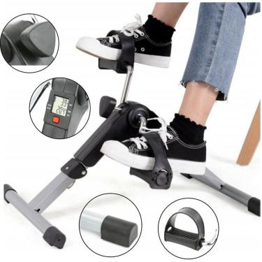 Imagem de Pedalinho Para Fisioterapia Mini Bike Ciclo Perna Monitor