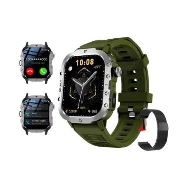 Imagem de Relógio Inteligente Bluetooth Masculino IP68 À Prova D'Água Monitor De