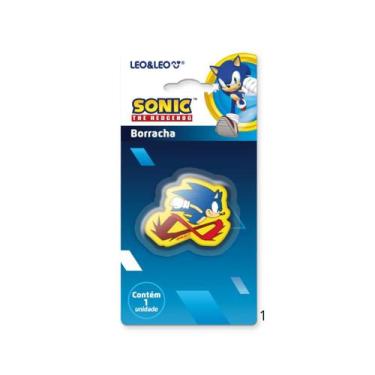 Imagem de Borracha Sonic the Hedgehog - Azul - Sega