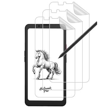 Imagem de FJIASTB Protetor de tela para celular Bigme HiBreak Pro 15.6 cm Epaper, filme suave com sensação de papel fácil de instalar, sem bolhas, antirreflexo, pacote com 3