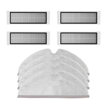 Imagem de HEPA Filter Main Brush Mop Cloth Side Brush Water Tank Dust Box Compatible With XiaoMi Roborock S5 Max S6 MaxV S6 Pure Vacuum Spare Parts(Plum)