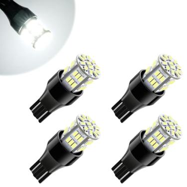 Imagem de iFunyLED 4 peças 912 921 lâmpada LED de retroiluminação reversa 12V-24V super brilhante T15 906 904 902 922 W16W kit de luz de substituição LED para carro back-up luzes de seta de freio traseiro