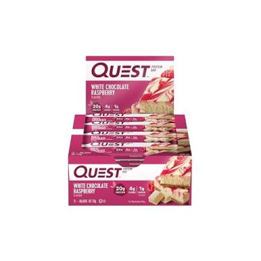Imagem de Quest Bar - Protein Bar Sabor Chocolate Branco (Caixa c/ 12 Unidades de 60g cada) - Quest Nutrtion