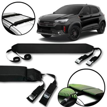 Imagem de Rack Teto Prancha Surf Carro Com Cinta Fiat Pulse - BR18