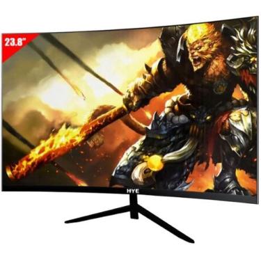 Imagem de Monitor Gaming Curved Hye 23.8" HY24WCGB 1MS/165HZ Full HD HDMI/DP