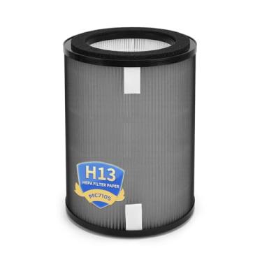 Imagem de Filtro de substituição DR-HPA019 compatível com ventilador de torre de purificador de ar Dreo MC710S, H13 True HEPA