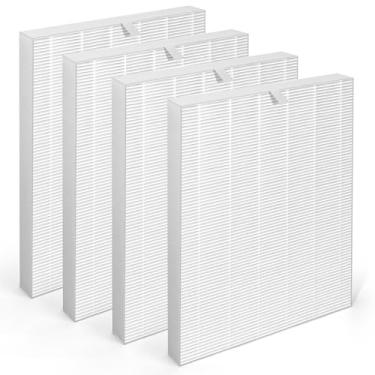 Imagem de Pacote com 4 filtros de substituição 114190 B compatível com purificadores de ar Winix, 9500 U300 P300 WAC9000 WAC9500 WAC5000 WAC5000b WAC5300 WAC6300 WAC5500 9500 filtro purificador de ar