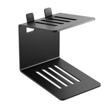 Imagem de Suporte Para Altifalante De Mesa - Prateleira De Armazenamento Com Amortecimento De Choque | Elevador de Altifalante para Estúdio e Mesa - Para Casa Escritório Estúdio Estudo Dormitório Sala de Estar