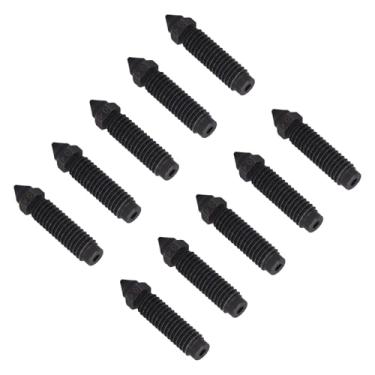 Imagem de Cryfokt Conjunto de Bico Hotend de Aço Endurecido de 0,4 Mm para Impressora 3D Carbon, Substituição de Bico Extrusor de Impressora 3D de Alta Precisão para Impressão Em Alta/baixa Temperatura