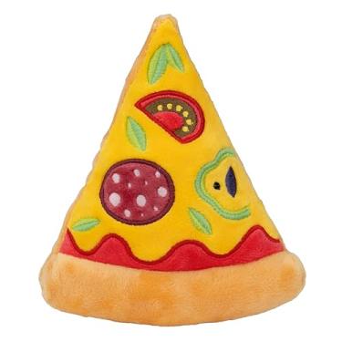 Imagem de Gyapet Brinquedo de pelúcia para cães de pelúcia em forma de comida para filhotes de cachorro com amassado, presente interativo engraçado para aliviar a ansiedade, brincadeiras agressivas [1 peça