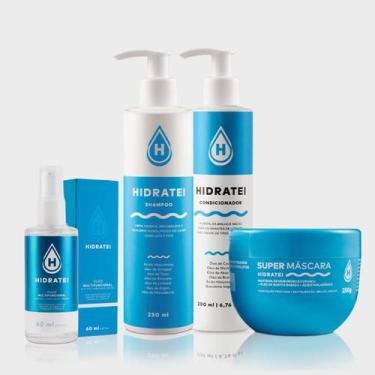 Imagem de Kit Multifuncional Hidratei Hidratação Profunda Proteção Máxima Dia a 