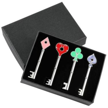 Imagem de 4 chaves 7cm todos os Nipes + Case Resident Evil 2 para colecionadores