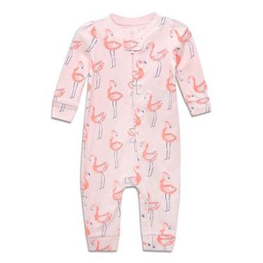 Imagem de Macacão Bebê GAP Longo Flamingo Feminino-Feminino