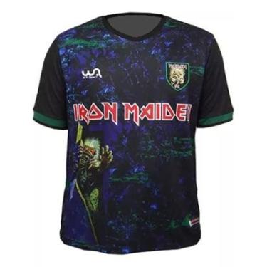 Imagem de Camiseta Wa Sport Masculino Iron Maiden Futebol Manga Curta-Masculino