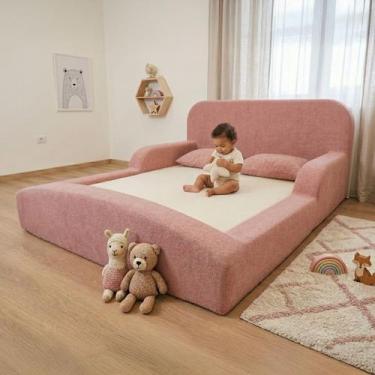 Imagem de Cama Montessoriana Casal Encanto 100 Espuma Keiko - Keiko Colchões, Ro