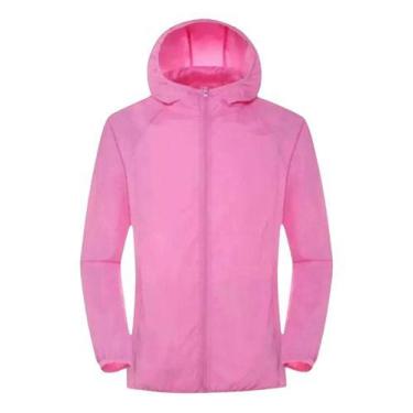 Imagem de Corta Vento, Capa De Chuva, Com Capuz! - LNGXO, G, Rosa