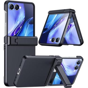 Imagem de Capa de telefone Temdan para Samsung Galaxy Z Flip 7 com protetor de t