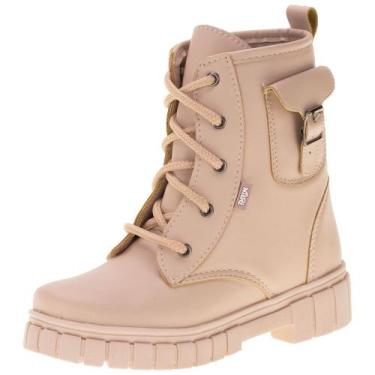 Imagem de Bota infantil coturno nilqi - 1500, Rosa, 30