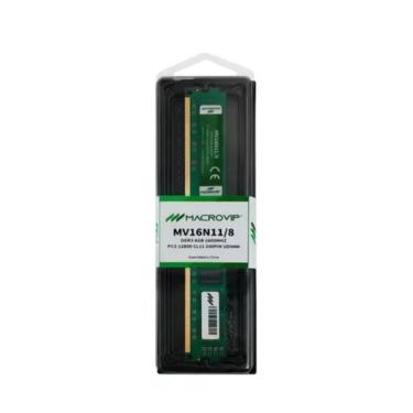 Imagem de Memória RAM DDR3 MV16N11-8 8GB 1600MHz CL11 PC3-12800 240 Pinos UDIMM Macrovip