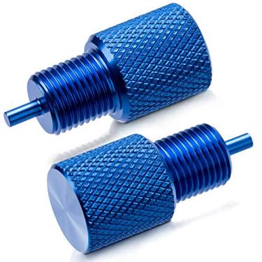 Imagem de PAGOW Ferramenta de sangramento de válvula proporcional de 2 unidades, PV2 PV4 Ferramenta de válvula de proporcionação de freio a disco/tambor Ferramenta de sangramento, para AC Delco 172-1353 172-1371 com GM Street Rod Classic Car e Chevy Truck, Azul