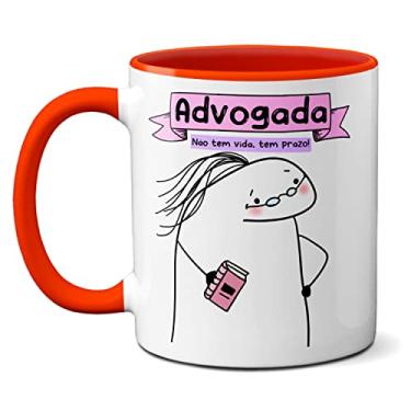 Imagem de Caneca Advogada 5 Anos Estudando Para Estudar Toda Vida (Vermelha)