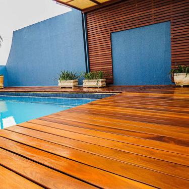 Imagem de Deck em Régua Isabela 2cm x 10cm x 2M até 4M Madeira Cumaru M² Marrom