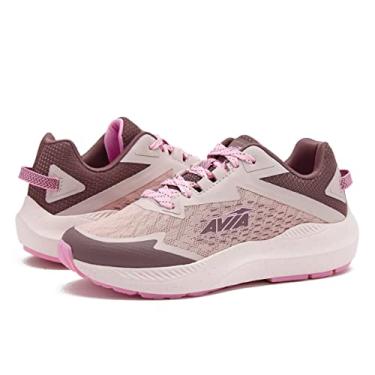 Imagem de Avia Storm Women’s Running Shoes with Lightweight Breathable Mesh - Purple/Pink, 8 Medium