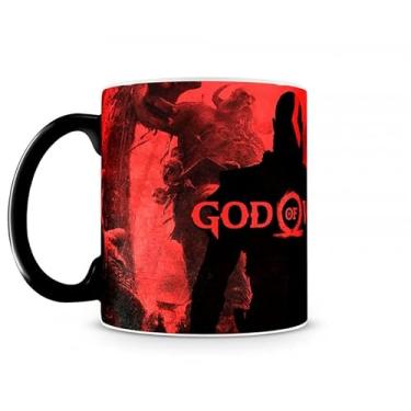 Imagem de Caneca M�gica God Of War Vermelha 330 ml
