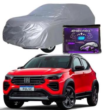 Imagem de Capa Cobrir Carro FIAT PULSE 100% Forrada Armada Force 100% Impermeáve