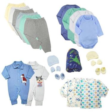 Imagem de Kit Roupas de Bebê 21 Pçs Enxoval Completo Menino e Menina - Koala Bab