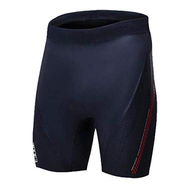 Imagem de ZONE3 Shorts de flutuabilidade de neoprene Aerodome Elite "Premium" 5/3 mm, Preto/vermelho, P