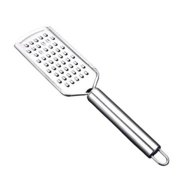 Imagem de Ralador Cozinha Fino Inox Alimentos Legumes Queijo Chocolate Cor Prate