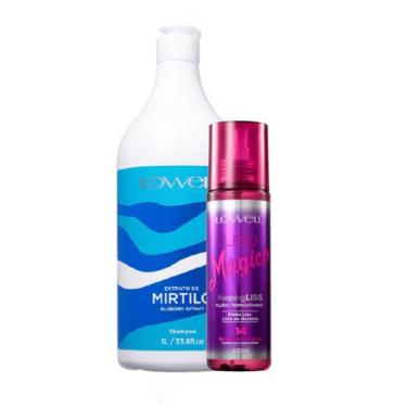 Imagem de Kit Lowell Extrato de Mirtilo Salon Limpeza Termoativada (2 Produtos)