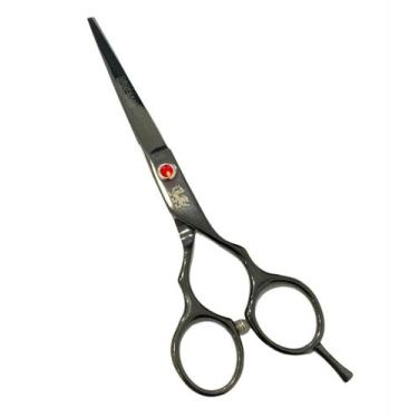 Imagem de Tesoura Profissional Fio Laser 6.0 Obopekal Aço Inox, PRETO