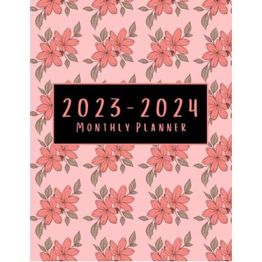 Imagem de 2023-2024 Monthly Planner: Two Year Appointment Book with Calendar and Note Pages