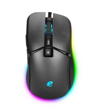 Imagem de Mouse Gamer RGB 7200DPI 7 Botões USB EMW130 Emanchines - Emachines