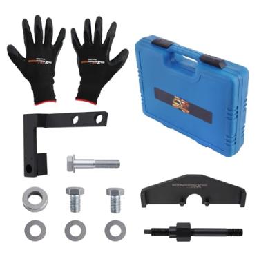 Imagem de maXpeedingrods Ferramenta de corrente de sincronização de bloqueio de eixo de cames compatível com Mini Cooper W10 W11 R50 R52 R53 Conjunto de ferramentas de sincronização de motor a gasolina de eixo