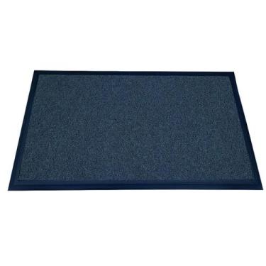 Imagem de Tapete Capacho Vinil 12mm com Borda 77x127Cm - MCores,  Grafite