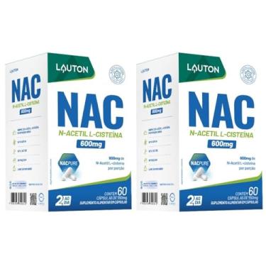 Imagem de KIT 2X NAC (N-Acetil L-Cisteína) 60 cápsulas - Lauton