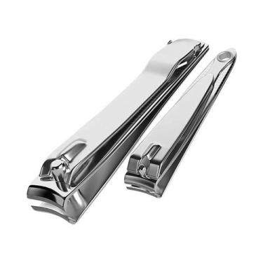 Imagem de Tesoura De Aço Inoxidável Resistente Para Unhas Duras, Facas Largas E 
