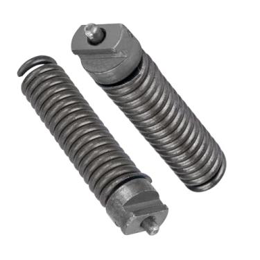 Imagem de Acoplamento de reparo de cabo de 3/8 polegadas 91037 IW substituição para extremidade de cabo de limpeza de dreno RIDGID - pacote com 2