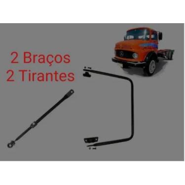 Imagem de Par Braços Retrovisor + Par Tirantes Mb 1113/1313/1513/2213 - Cavallar