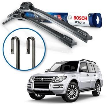 Imagem de Par Palheta Limpador Parabrisa Bosch Mitsubishi Pajero Full 2006 2007 