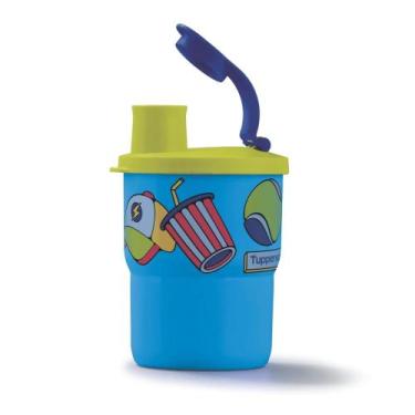 Imagem de Copo Infantil com Bico Tupperware Hora Do Jogo Azul 225ml