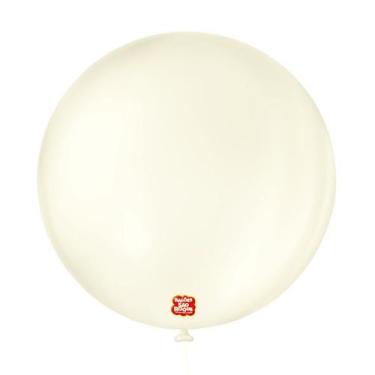 Imagem de BALÃO LISO REDONDO - SÃO ROQUE Nº 05 - CANDY COLORS - AMARELO - Pacote