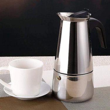 Imagem de Cafeteira Italiana Inox Para 6 Xicaras 300ml - Top Chef