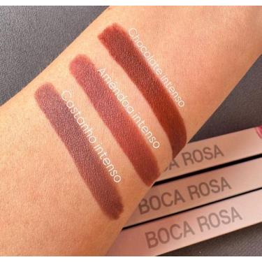 Imagem de Contorno Labial 350 MG - Boca Rosa Beauty, Castanho Intenso