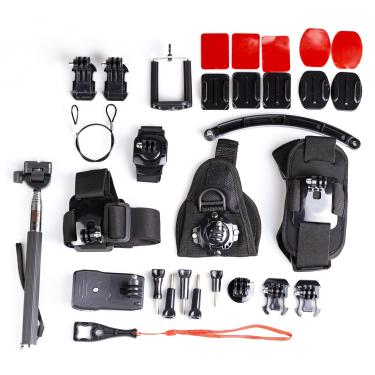Imagem de Kit de 25 Acessórios Para Esportes Radicais Para Gopro